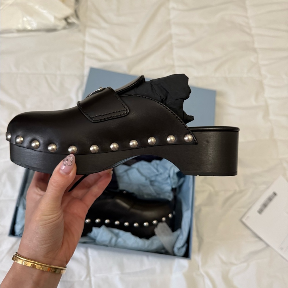 NWT PRADA CLOGS - Picture 7 of 8